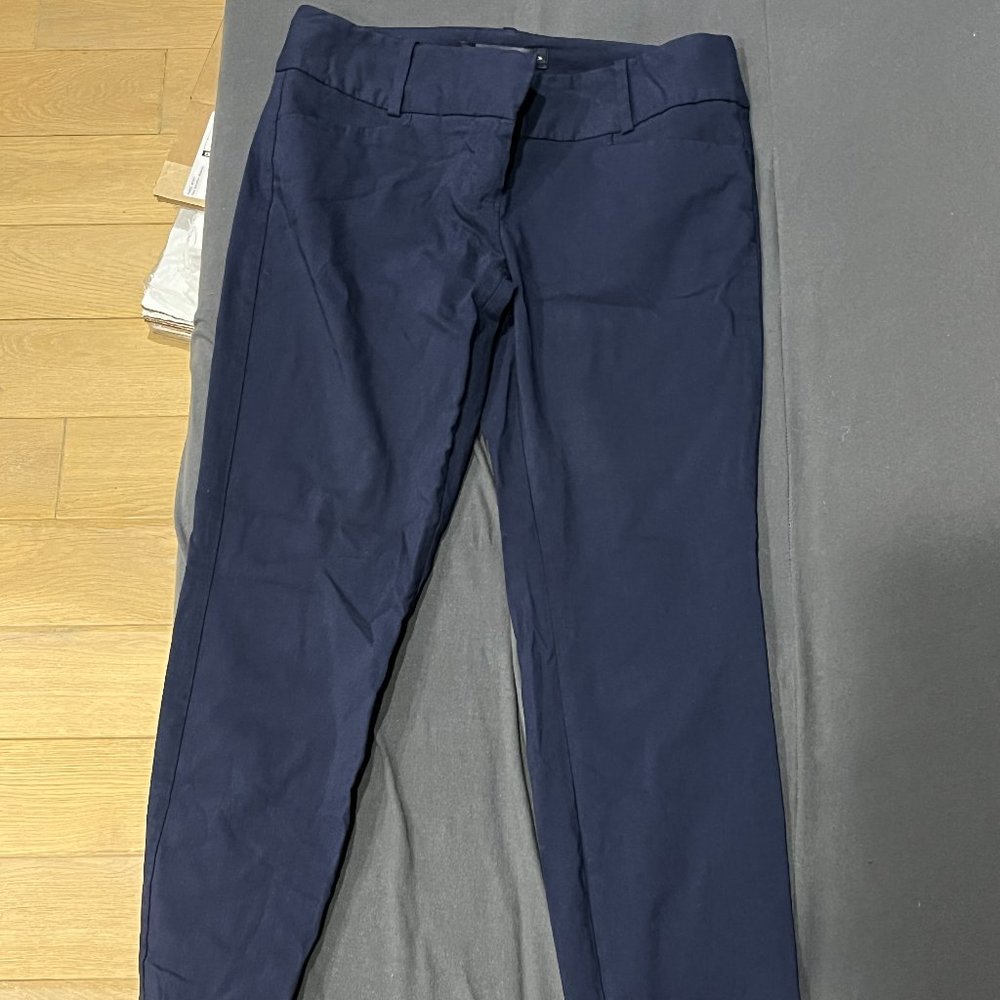 The Limited | Womens Ideal Stretch Navy Blue Pants